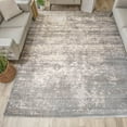 thumbnail image 1 of BNM Vintage Acid Wash Modern Ombre Gradient Indoor Runner or Area Rug, 1 of 8
