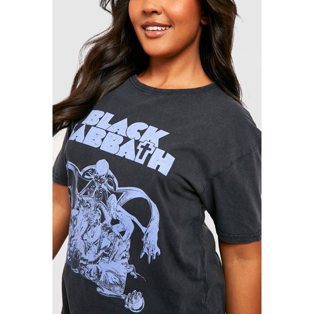 Acid Wash Black Sabbath Band TShirt Comfort Colors Shirt, Size 4Xl