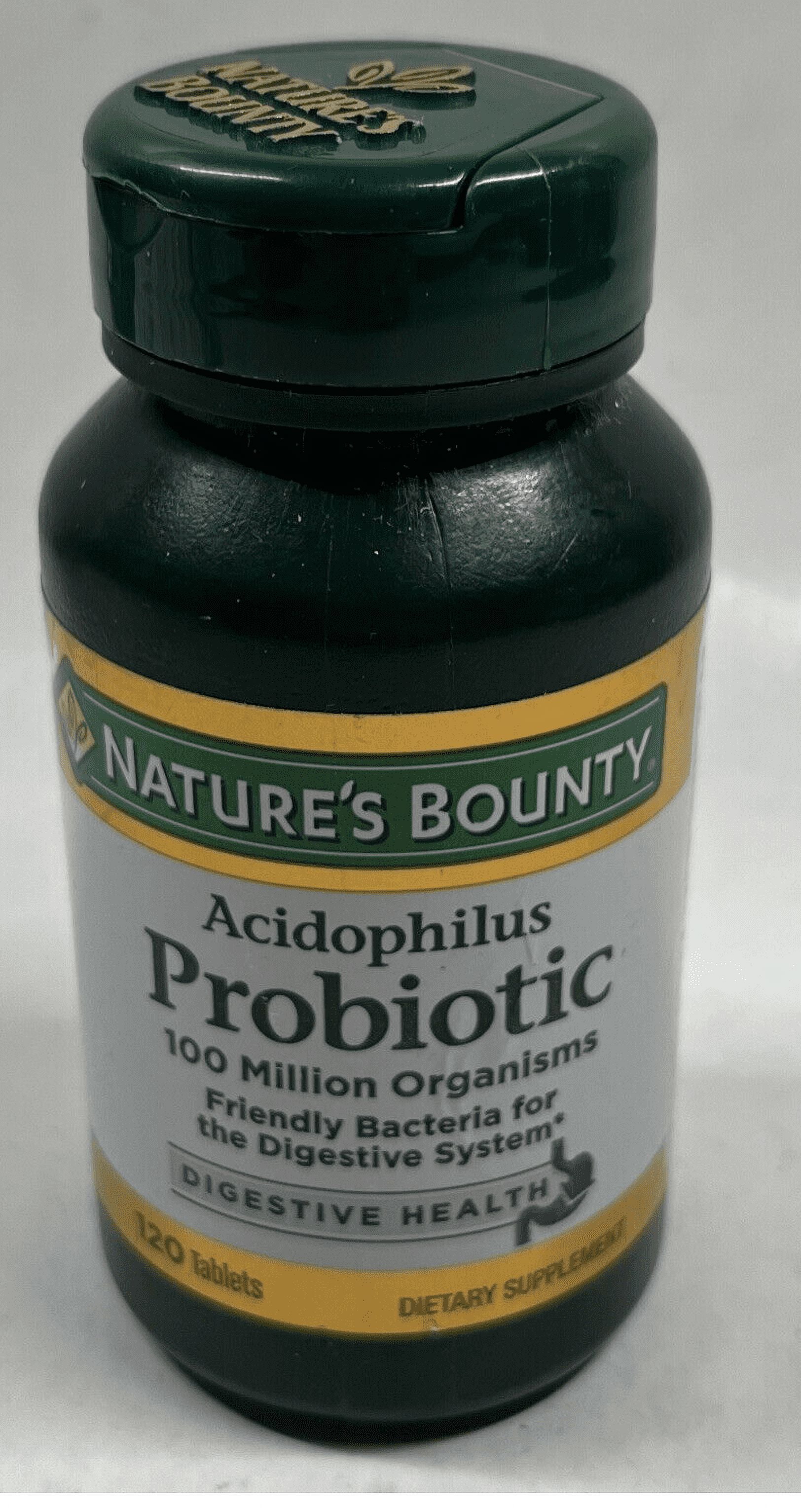 Acidophilus Probiotic Digestive Health 120 tablet - Walmart.com