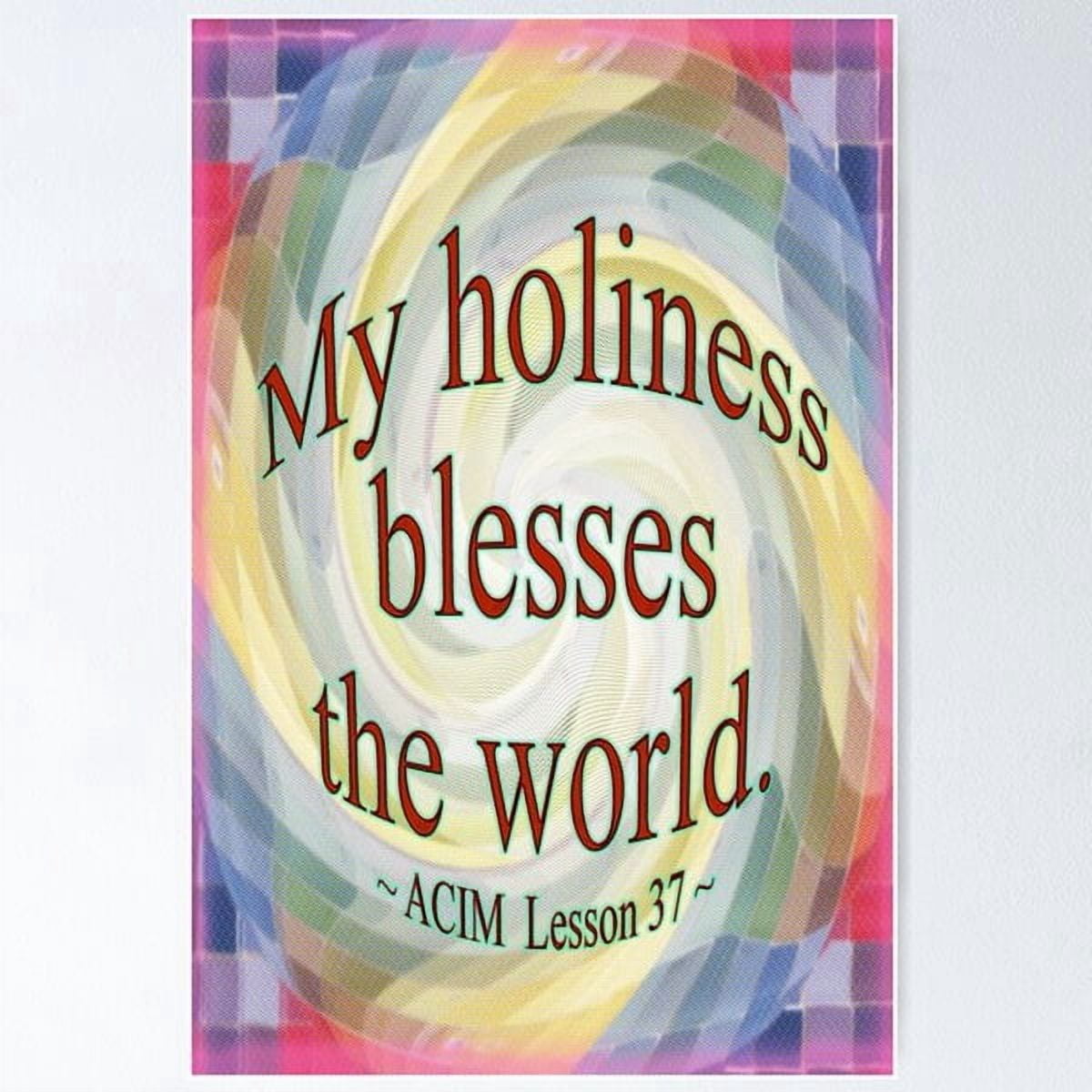 Acim Lesson Timeless Decor Poster , Poster Print Only - Walmart.com