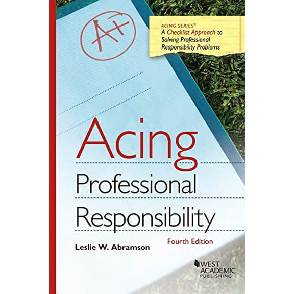 Pre-Owned Acing Professional Responsibility (Acing Series) (Paperback) 1647082978 9781647082970