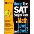 thumbnail image 1 of Pre-Owned Acing the SAT Subject Tests in Math Level 1 and Level 2 (Paperback) 0975475312 9780975475317, 1 of 1