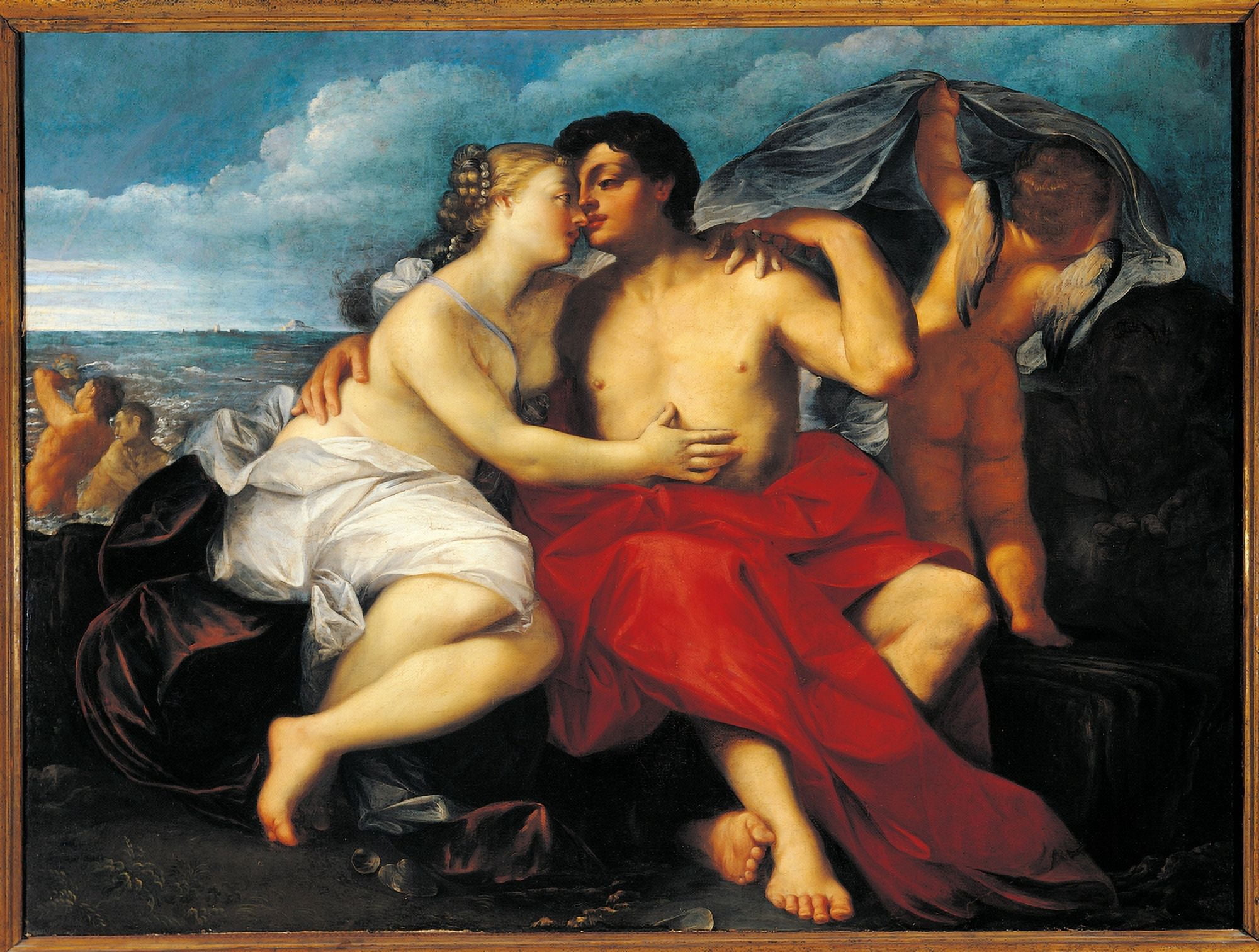 Acis And Galatea Canvas Art - (24 x 18)