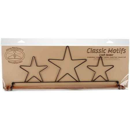 Ackfeld Fabric Holder W/16" Dowel-3 Stars