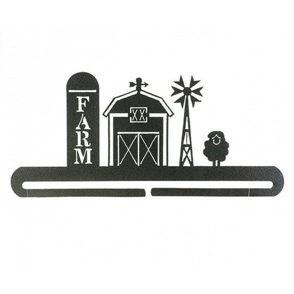 Ackfeld Split Bottom Fabric Holder 12"-Barn And Silo