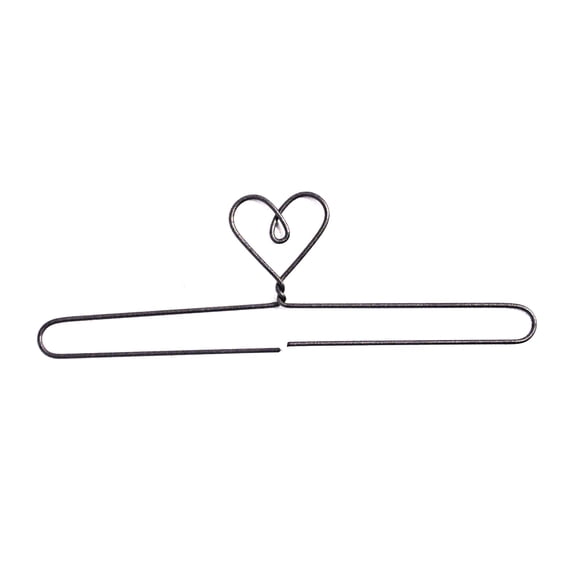 Ackfieldwire Heart 6 Inch Split Bottom Craft Holder