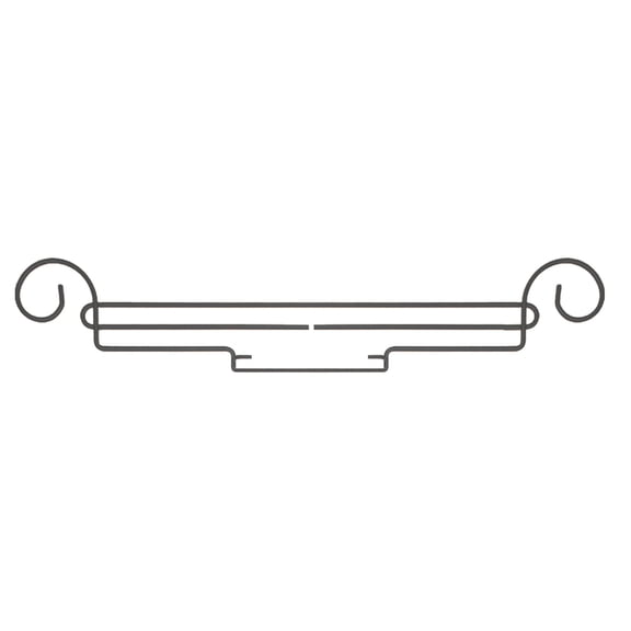 Ackfieldwire Heavy Split Bottom Pedestal 24 Inch