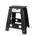 thumbnail image 1 of Acko Black 18 Inches Non Slip Folding Step Stool for Kids and Adults with Handle，Kitchen Garden Bathroom Stepping Stool, 1 of 8