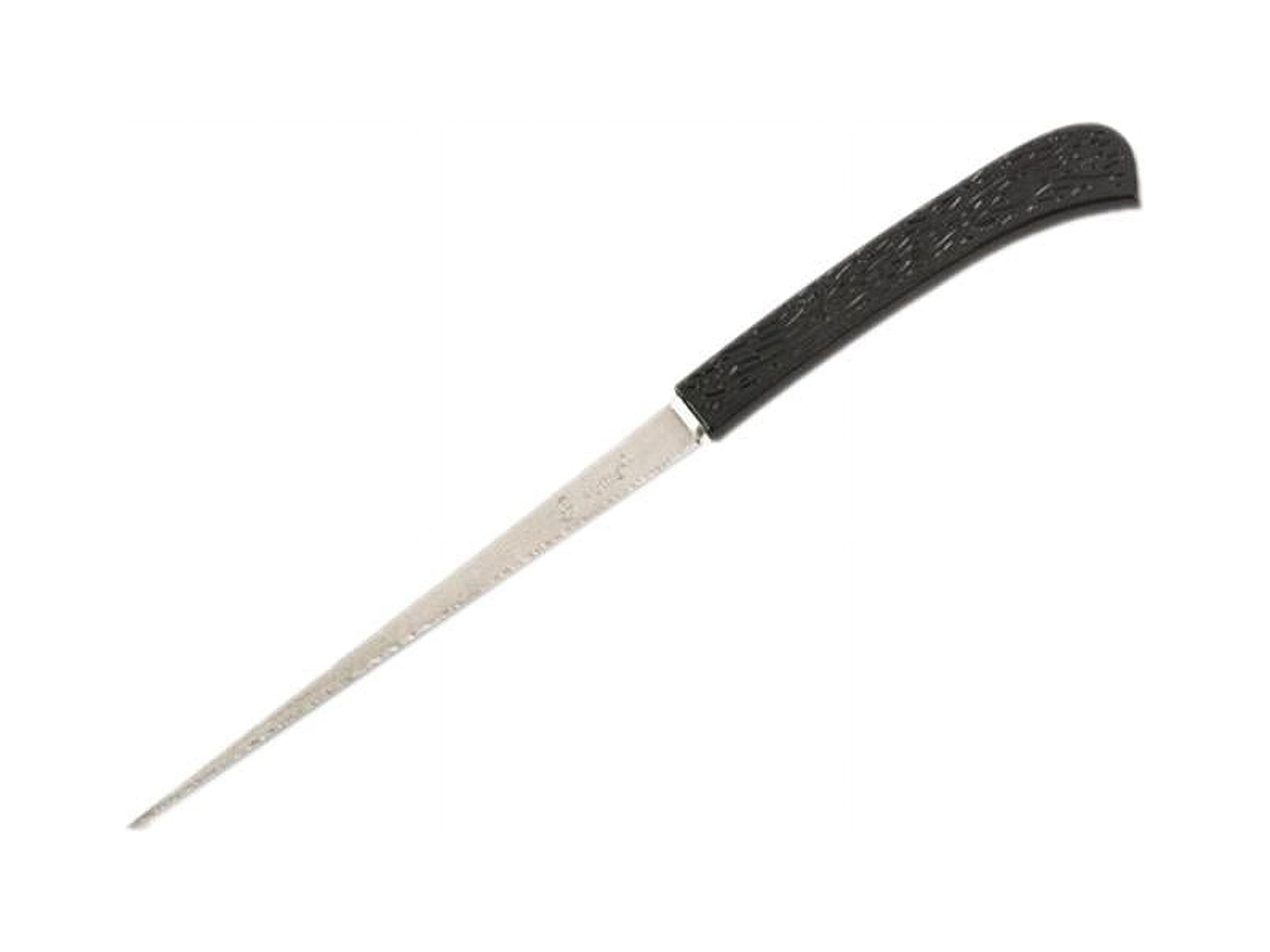 Acme 29380 Serrated Blade Hand Letter Opener, 8" Length, Black