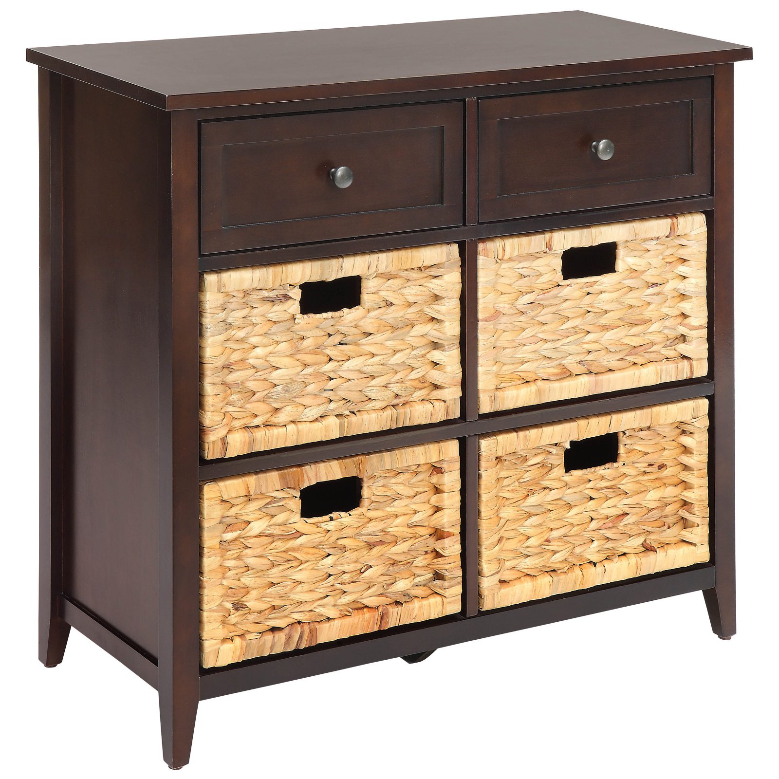 Acme 6 Drawer Console Table in Espresso Finish 97420 - Walmart.com