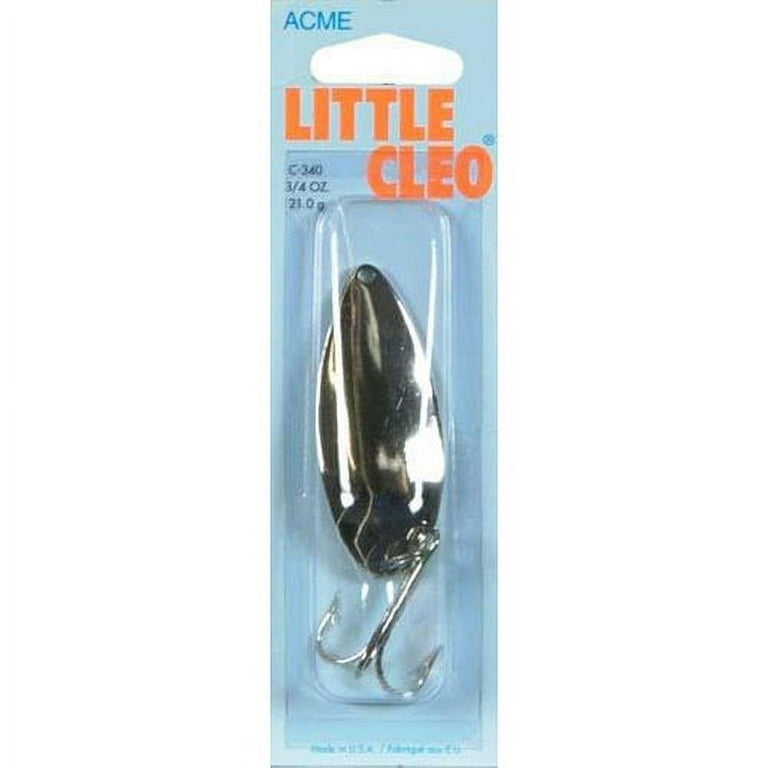 Acme .75 oz Little Cleo Fishing Lure, Copper 