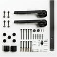 thumbnail image 1 of DOOR BARN HDWR KIT MATTE BLACK, 1 of 7