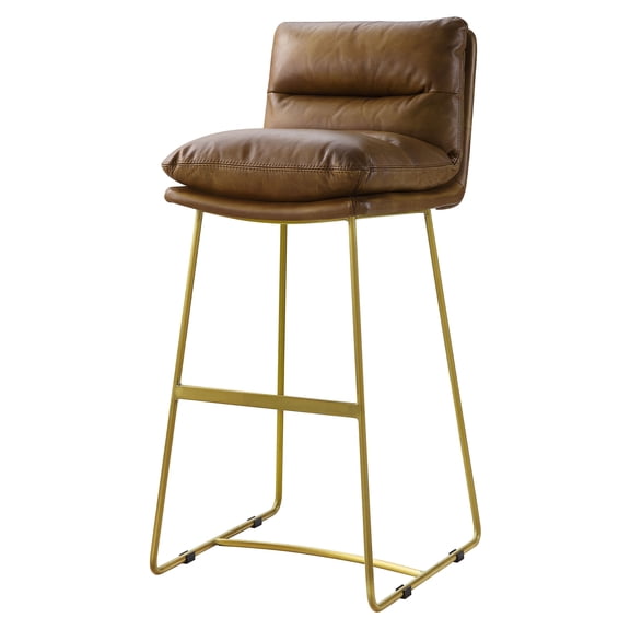 Acme Alsey Bar Chair in Saddle Brown, Buffets & Dining Furniture