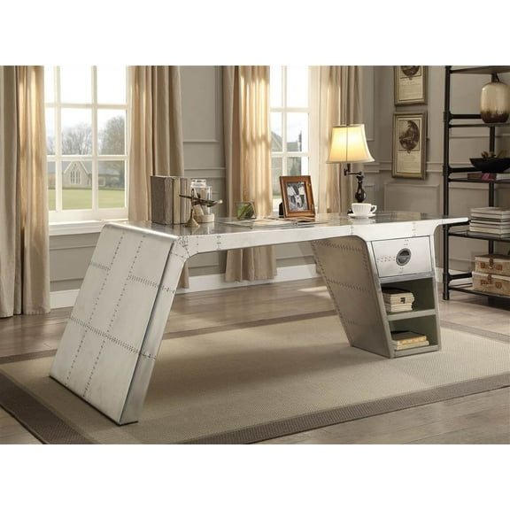 Acme Brancaster Desk, Aluminum