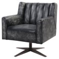 thumbnail image 1 of Acme Brancaster Executive Office Chair in Vintage Black Top Grain Leather, 1 of 8