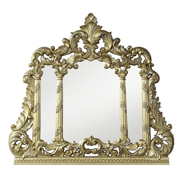 Acme Cabriole MIRROR Gold Finish