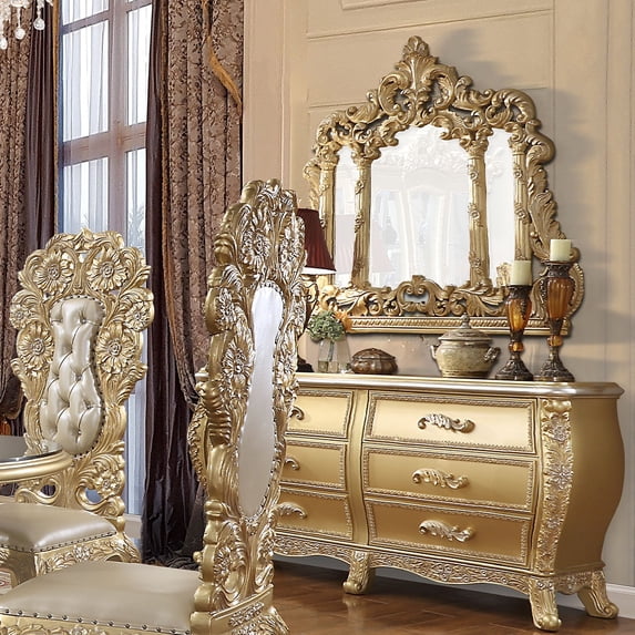 Acme Cabriole Server Gold