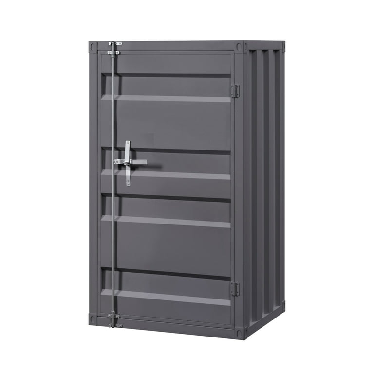 Acme Cargo Container Style Metal Chest with 1 Door, Multiple Acme Cargo Container Style Metal Chest with 1 Door, Multiple