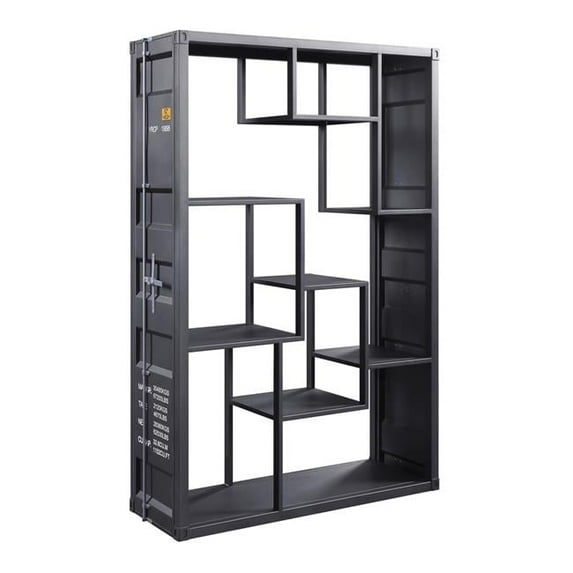 Acme Cargo Metal Frame Rectangular Book Shelf, Multiple Color