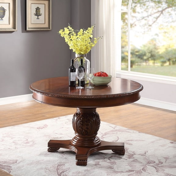 ACME Chateau De Ville Dining Table in Cherry