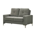 thumbnail image 1 of Acme Dorian Adjustable Futon Loveseat Sleeper in Gray Linen, 1 of 3