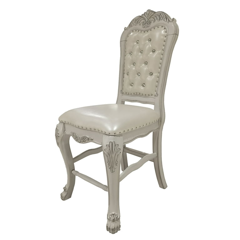 ACME FURNITURE チェア JOURNAL STANDARD Acme Furniture Destin Light Gray Polished Microfiber and