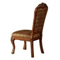 thumbnail image 1 of Acme Dresden Side Chair in Fabric and Cherry Oak (Set of 2), 1 of 3