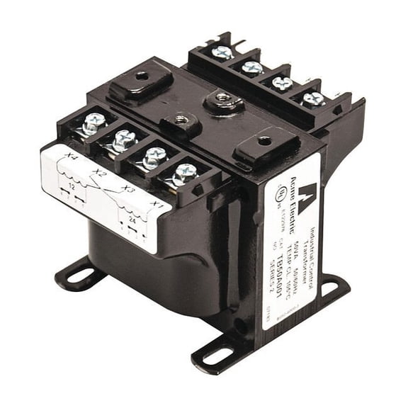 Acme Electric Control Transformer, 75 VA, 115V AC, 208/230/460V AC TB75N005F4