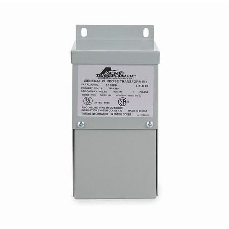 Low Voltage Distribution Transformer, 2 kVA, NEMA 3R, 120/240V AC, 120/208/240/277V AC
