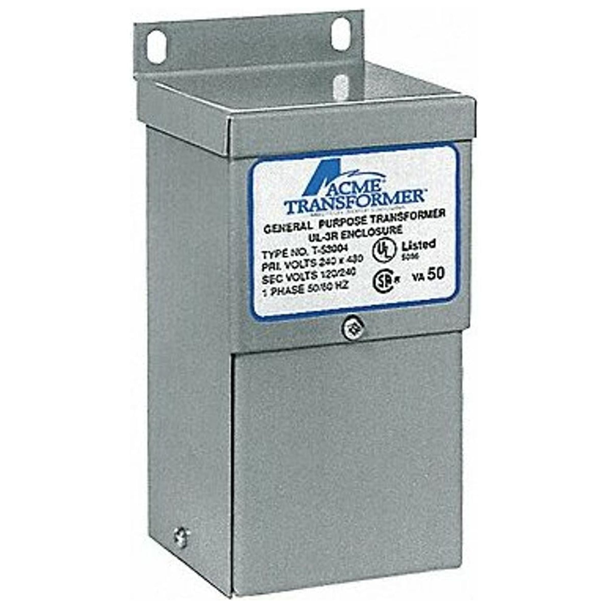 ACME Electrical Power Transformer, 50VA, 240VAC/480VAC, Single Phase ...