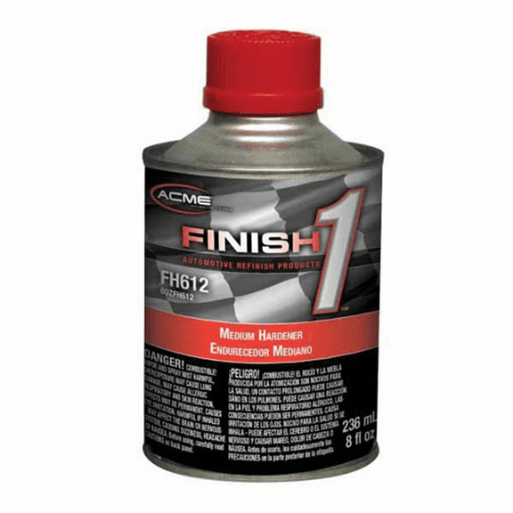 Finish 1 Automotive Refinish Products FH612-18 Medium Universal Hardener, 1/2 pt Aerosol Can, Liquid