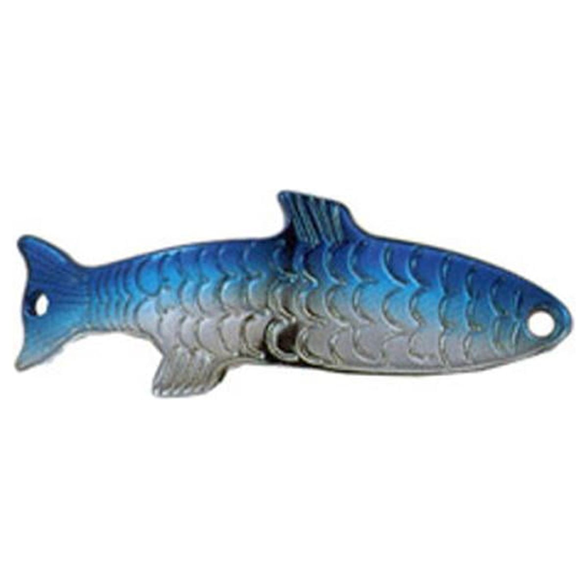 Acme S304 Phoebe Spoon, 2, 1/4 oz, Silver & Neon Blue - FISH307