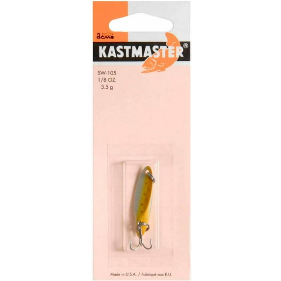 Acme Fishing Lure SW105/BT Kastmaster Spoon 1 3/8" 1/8 oz Brown Trout