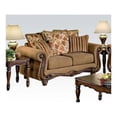 thumbnail image 1 of Acme Furniture 50311 Olysseus Upholstery Brown Floral Loveseat, 1 of 1