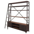 thumbnail image 1 of Acme Furniture Actaki 74"w Bookshelf, Sa, 1 of 9