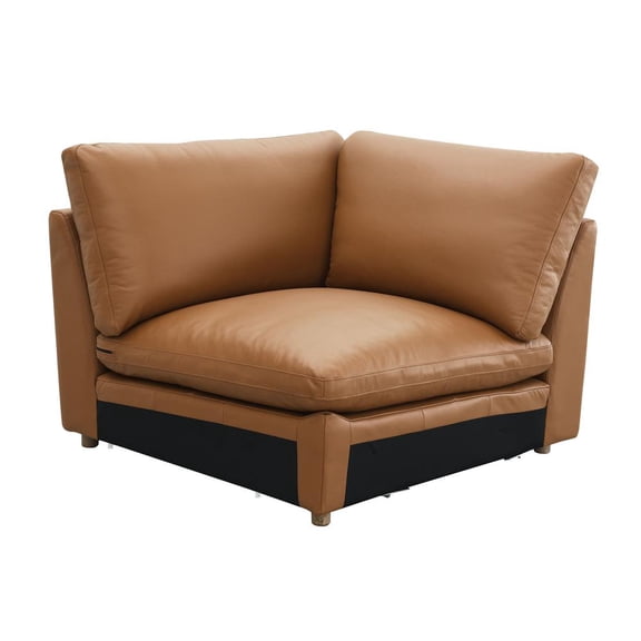ACME Brighton Modular - Wedge in Brown Top Grain Leather