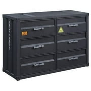 Acme Furniture Cargo Dresser in Gunmetal Finish