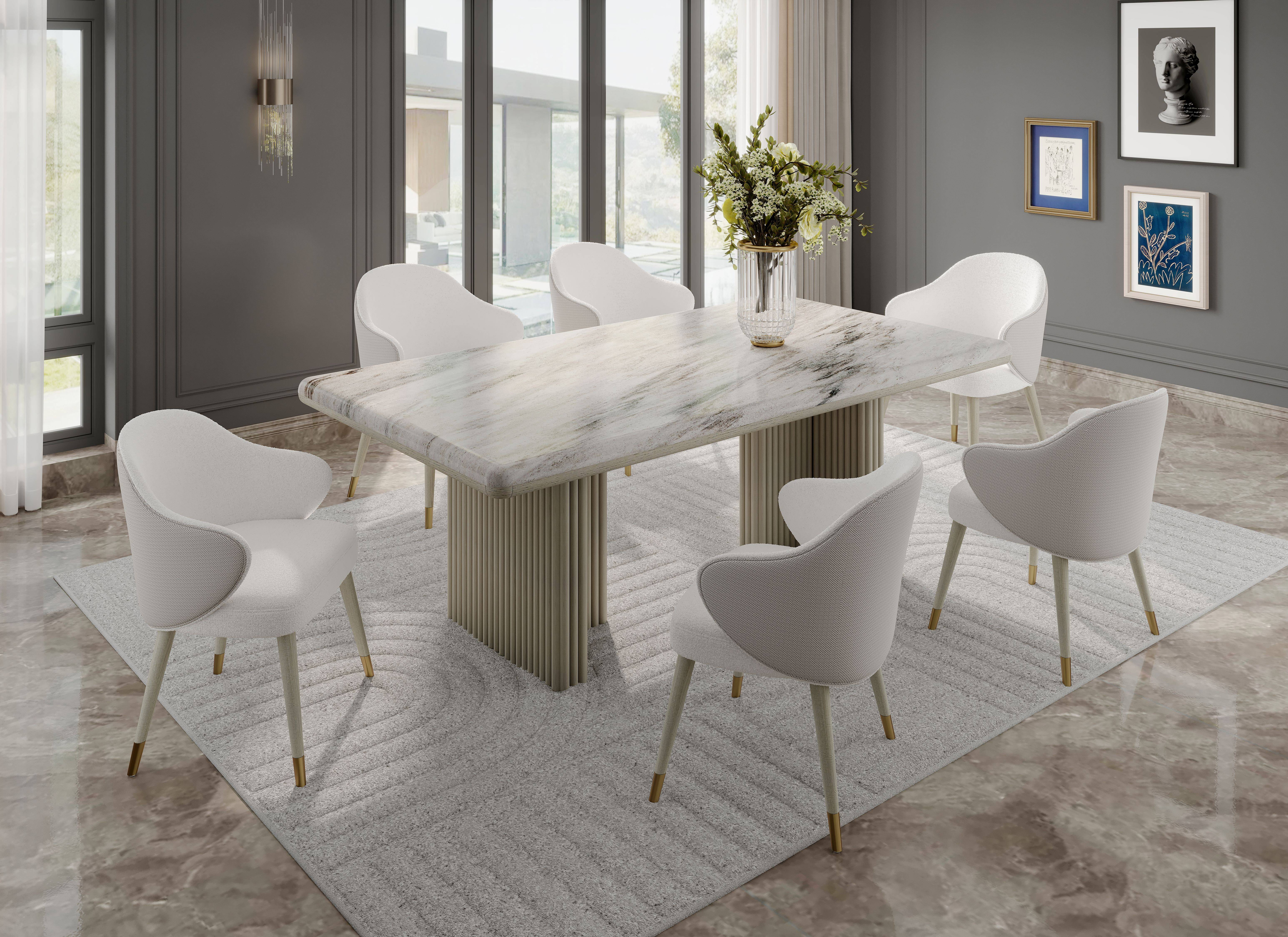 Acme Furniture Charity Dining Table