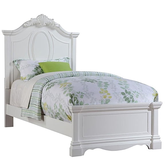 ACME Estrella Twin Bed in White