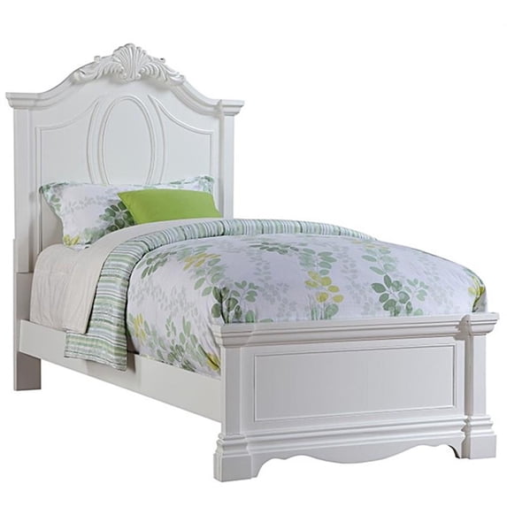 ACME Estrella Twin Bed in White