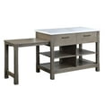 Acme Furniture Feivel Kitchen Island with Pull Out Table