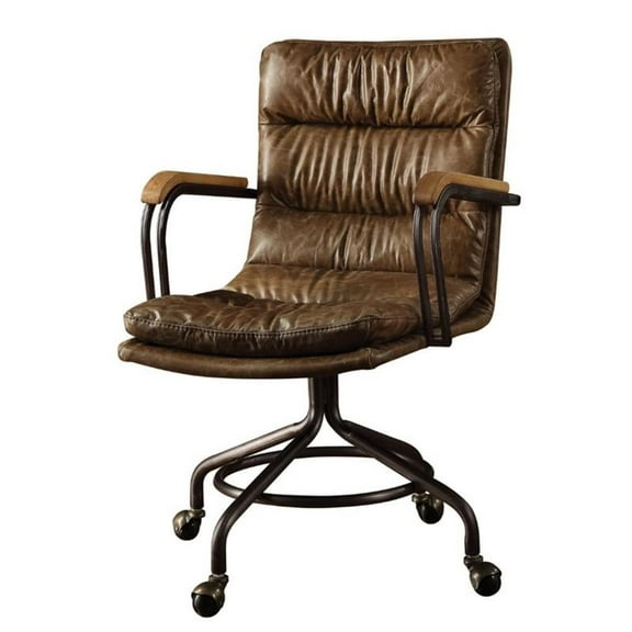 Acme Furniture Harry Office Chair, Vintage Whiskey Leather