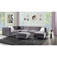thumbnail image 1 of Acme Furniture Jaszira Sectional Set in Gray, 1 of 16