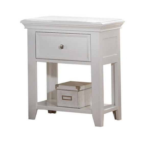 Acme Furniture Lacey Nightstand, White