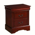 thumbnail image 1 of Acme Furniture Louis Philippe 2 Drawer Nightstand, 1 of 7