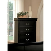 Acme Furniture Louis Philippe III Chest with Five Drawers, Multiple Finishes
