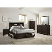 Acme Furniture Madison II Queen Bed with Storage in Espresso