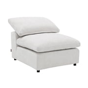 ACME Naveen Modular - Armless Chair in Ivory Linen