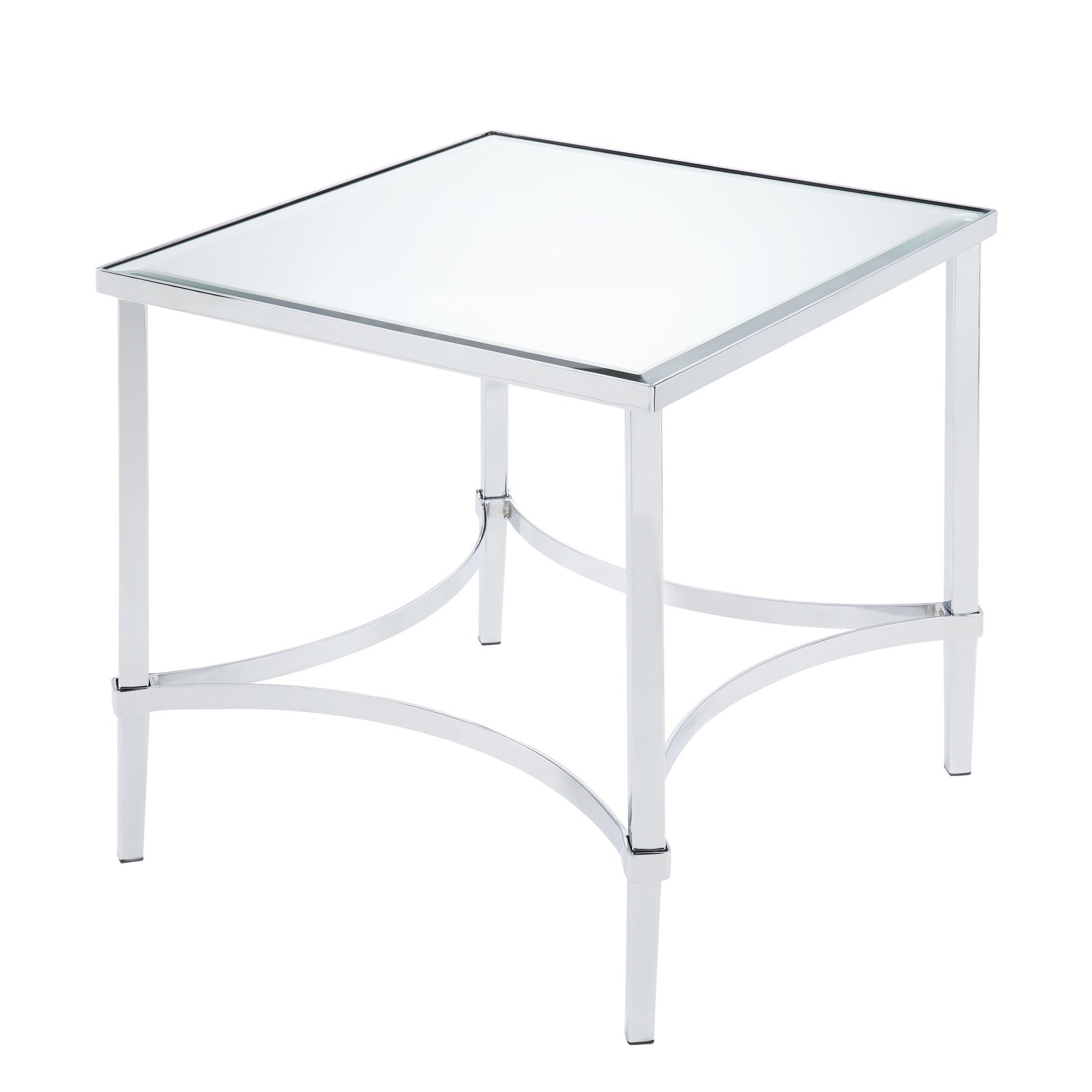 ACME 80192 Petunia End Table - Chrome & Mirror - 24 x 22 x 22 in. - image 1 of 4