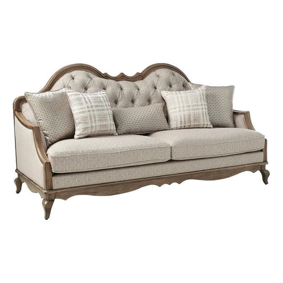 Sofa w/5 Pillows